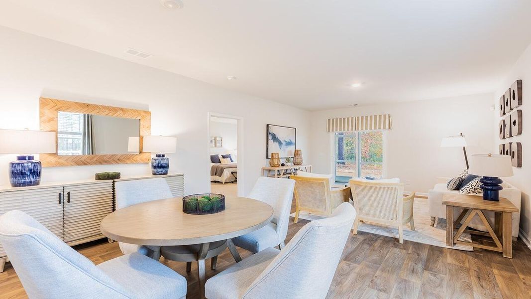 Furnished interior view inside a new home in Pine Hills at Cane Bay, Summerville (Image 11).