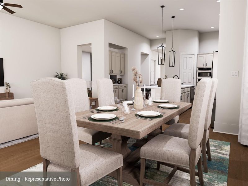 Furnished interior view inside a new home in Audubon – Ascent Collection, Magnolia (Image 10).