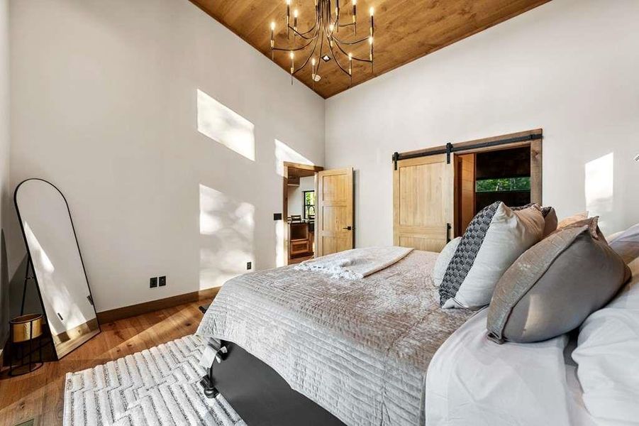 Furnished interior view inside a new home in , Blue Ridge (Image 17).