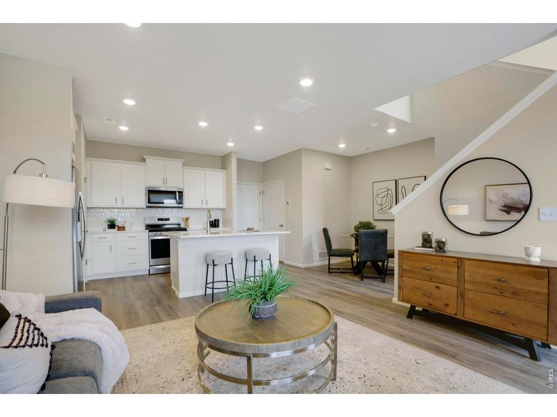 Furnished interior view inside a new home in , Broomfield (Image 16).