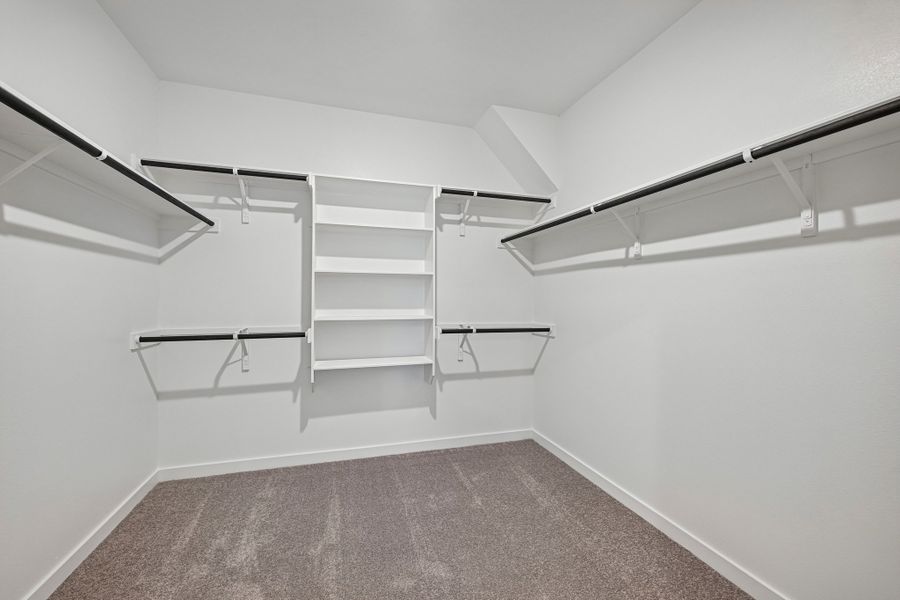 Representative unfurnished interior of a home built from the 3501 by Risewell Homes in Parkton Square, Kyle (Image 20).