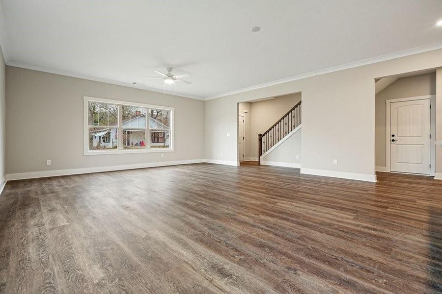 Spacious, unfurnished interior of a new home in , Acworth (Image 48).