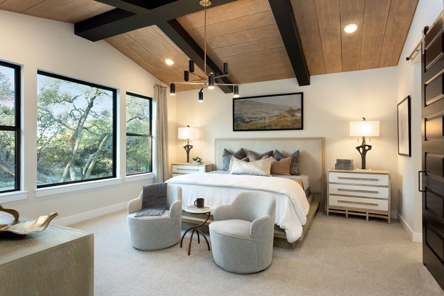 Furnished interior view inside a new home in Riverstone, Georgetown (Image 9).