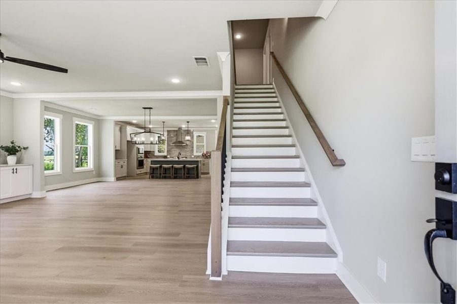 Spacious, unfurnished interior of a new home in , Monroe (Image 49).