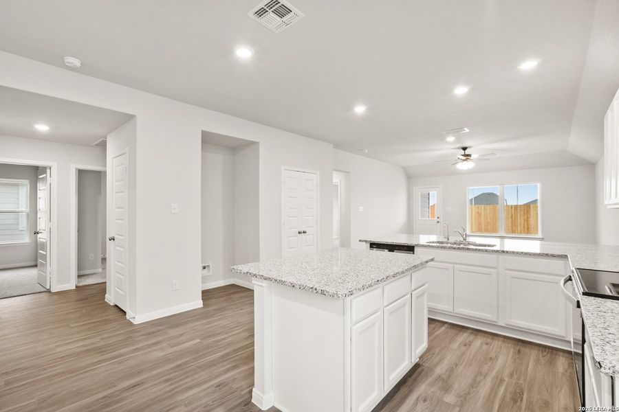 Furnished interior view inside a new home in Swenson Heights, Seguin (Image 5). Furnished interior view inside a new home in Swenson Heights, Seguin (Image 5).