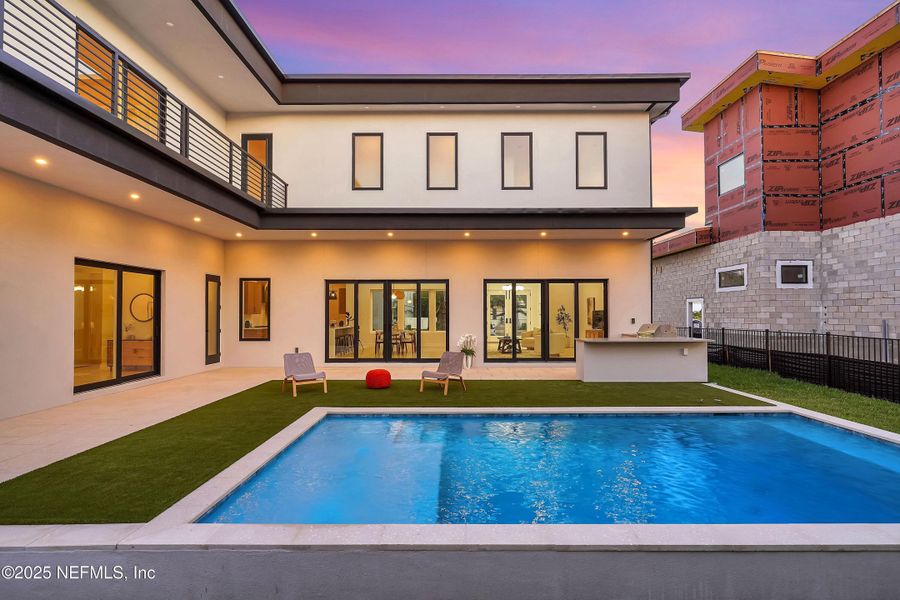 Exterior details and patio area of a home in , St. Augustine (Image 3).