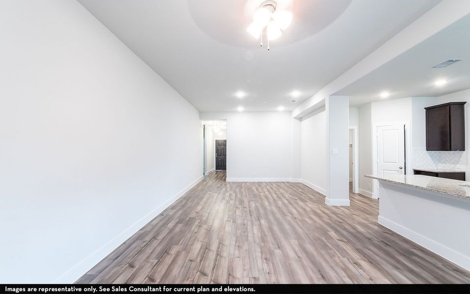 Representative unfurnished interior of a home built from the Sioux by CastleRock Communities in Hughes Landing, Dickinson (Image 13). Representative unfurnished interior of a home built from the Sioux by CastleRock Communities in Hughes Landing, Dickinson (Image 13).
