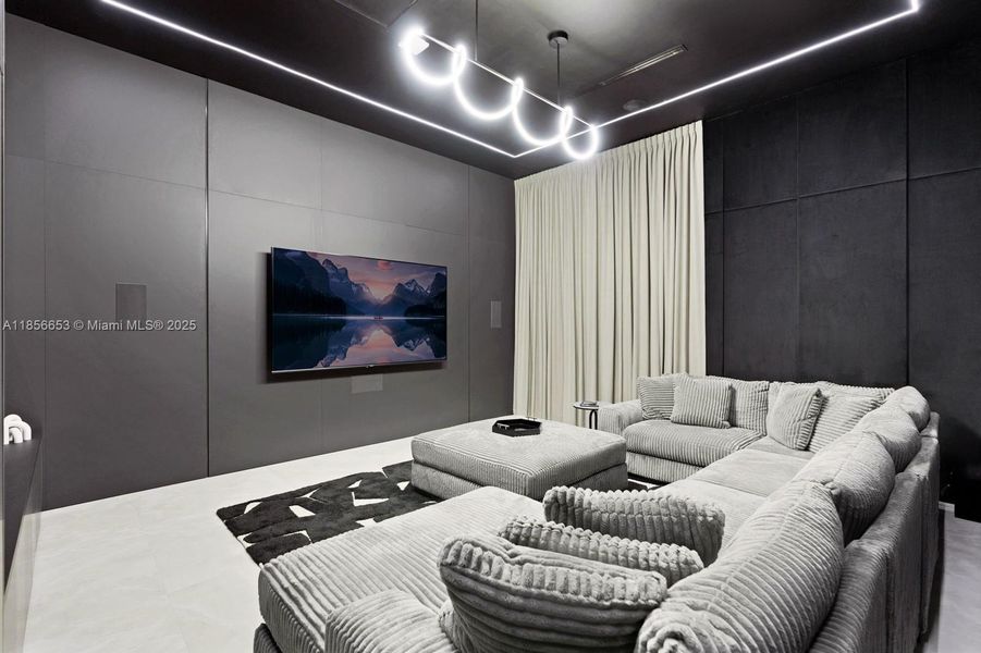 Furnished interior view inside a new home in , Miami (Image 5).
