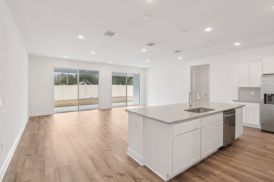 Representative furnished interior of a home built from the Naples by Maronda Homes in Coastal Communities, Edgewater (Image 10).