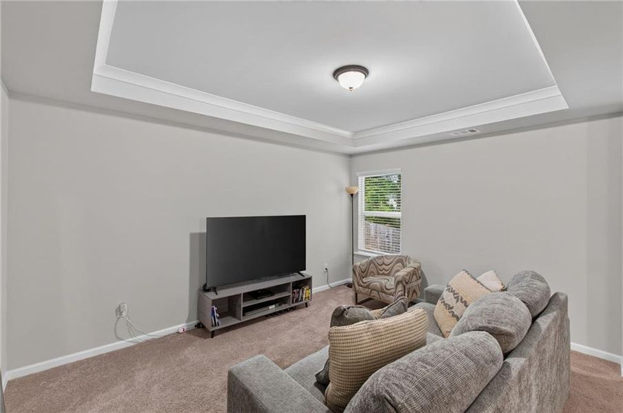 Furnished interior view inside a new home in Twin Shoals, Atlanta (Image 6). Furnished interior view inside a new home in Twin Shoals, Atlanta (Image 6).