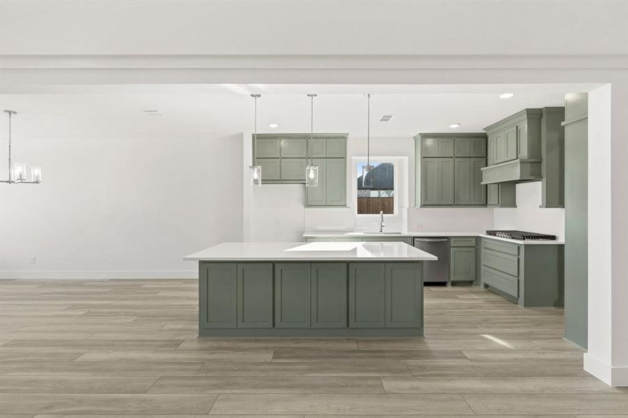 Furnished interior view inside a new home in Edgewood Creek, Celina (Image 10).