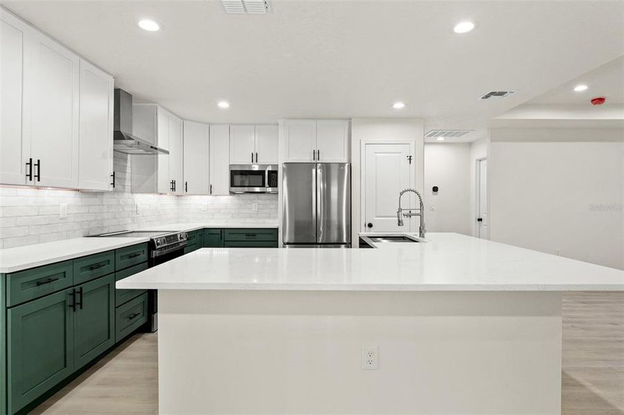 Furnished interior view inside a new home in , Brooksville (Image 5). Furnished interior view inside a new home in , Brooksville (Image 5).