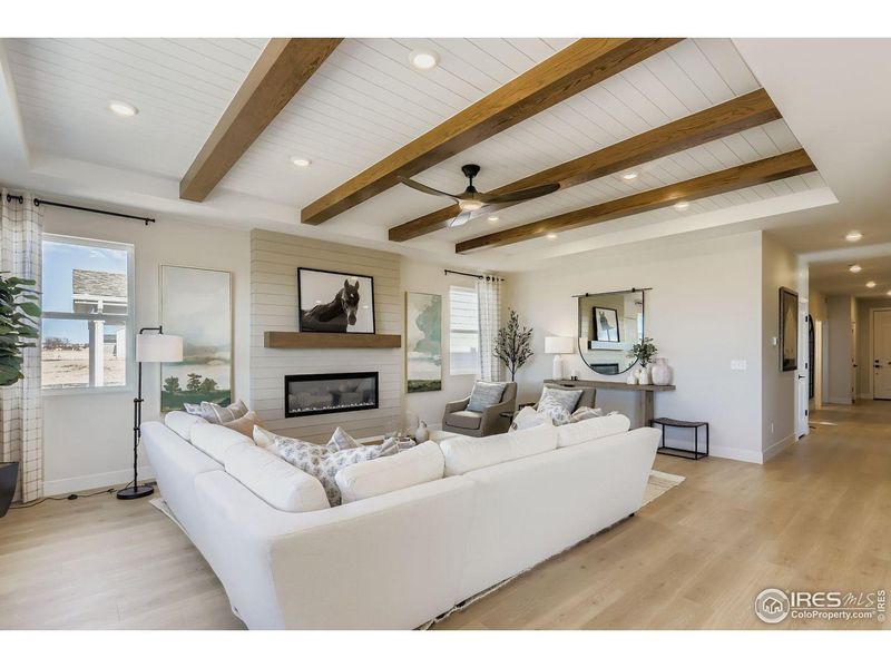 Furnished interior view inside a new home in Trevenna, Windsor (Image 28).