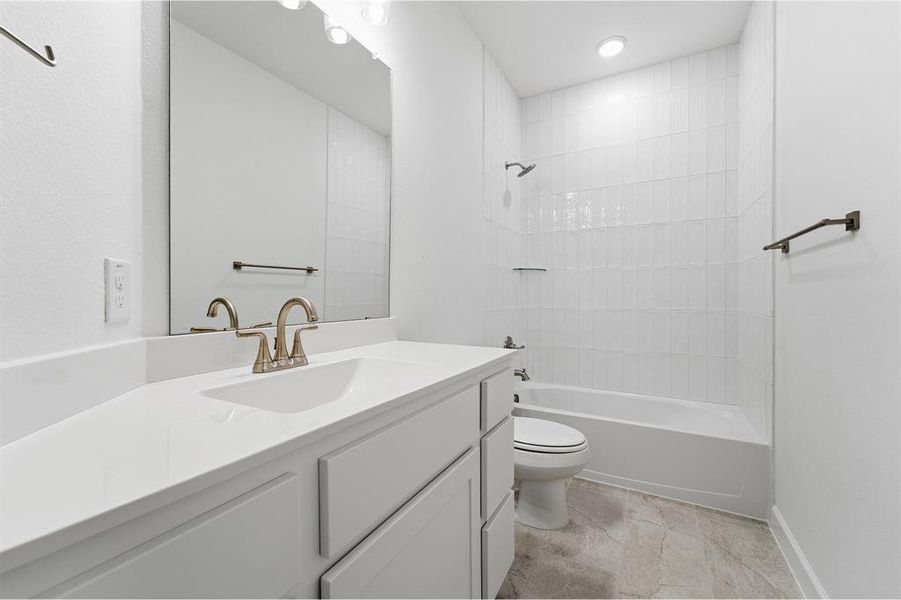 Furnished interior view inside a new home in Green Meadows, Celina (Image 8).