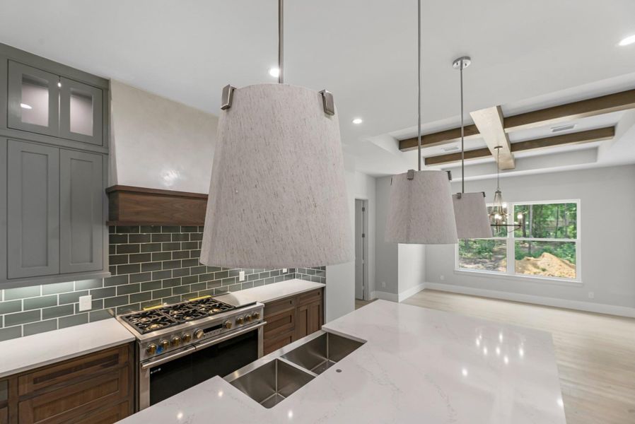 Furnished interior view inside a new home in , Montgomery (Image 9). Furnished interior view inside a new home in , Montgomery (Image 9).