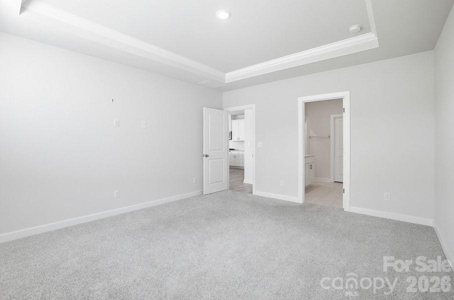 Spacious, unfurnished interior of a new home in Solena at the Vineyards II, Charlotte (Image 36).