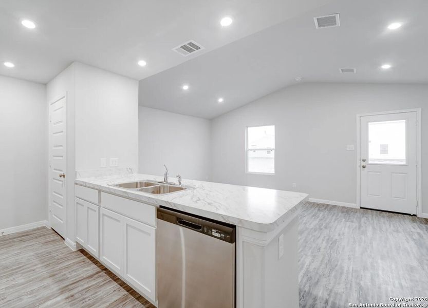 Furnished interior view inside a new home in The Park, Uvalde (Image 5).