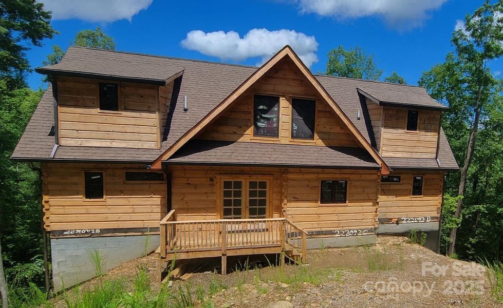 Front exterior of a new home in , Black Mountain, NC, highlighting curb appeal (Image 2). Front exterior of a new home in , Black Mountain, NC, highlighting curb appeal (Image 2).