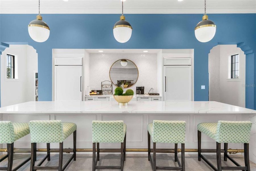 Furnished interior view inside a new home in , Sarasota (Image 50).