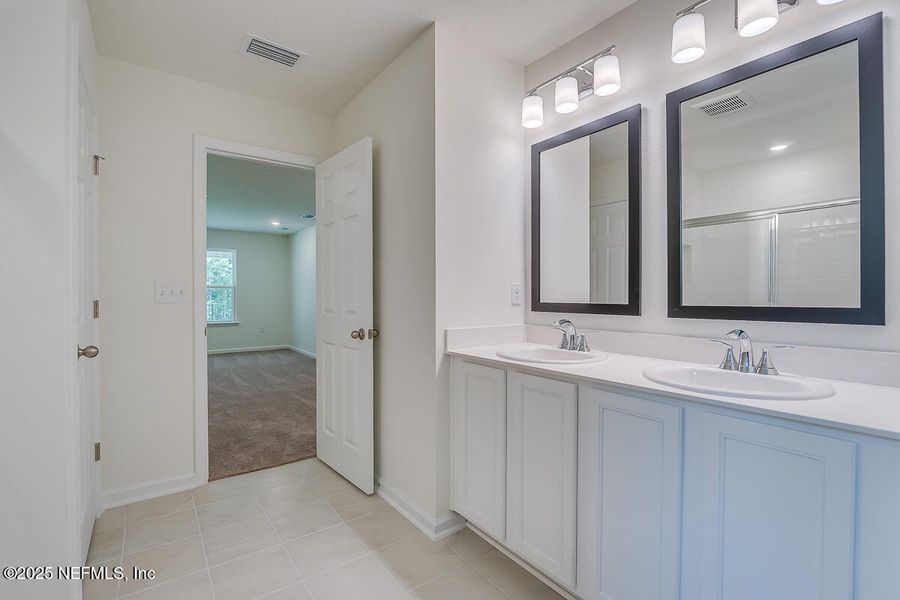 Furnished interior view inside a new home in Anabelle Island - Classic Series, Green Cove Springs (Image 7).