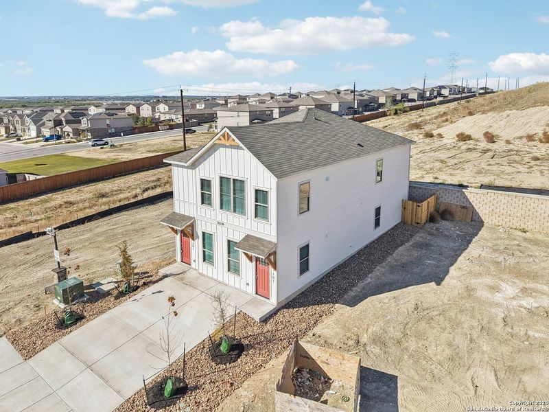 Exterior details and patio area of a home in Magnolia Village, San Antonio (Image 30). Exterior details and patio area of a home in Magnolia Village, San Antonio (Image 30).