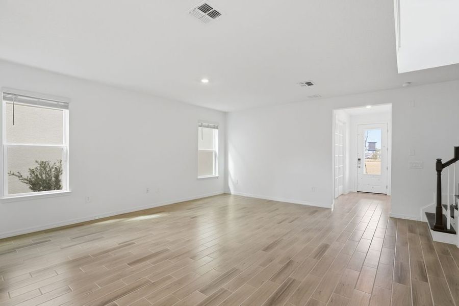 Representative unfurnished interior of a home built from the Ashwood by Taylor Morrison in Center Lake Ranch Community Group Page, St. Cloud (Image 19).
