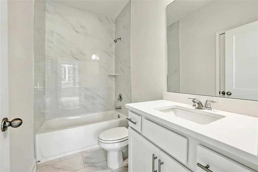 Furnished interior view inside a new home in , Sugar Hill (Image 4). Furnished interior view inside a new home in , Sugar Hill (Image 4).