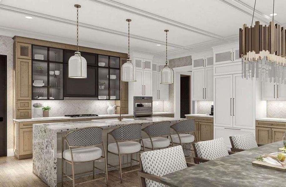 Furnished interior view inside a new home in , Fayetteville (Image 6).