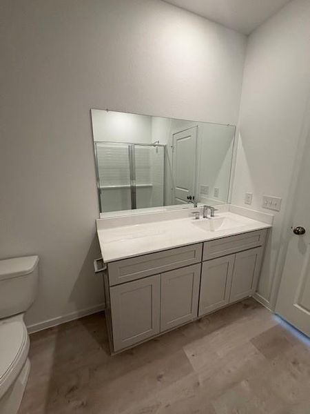 Extended Vanity in the Primary Bath Extended Vanity in the Primary Bath