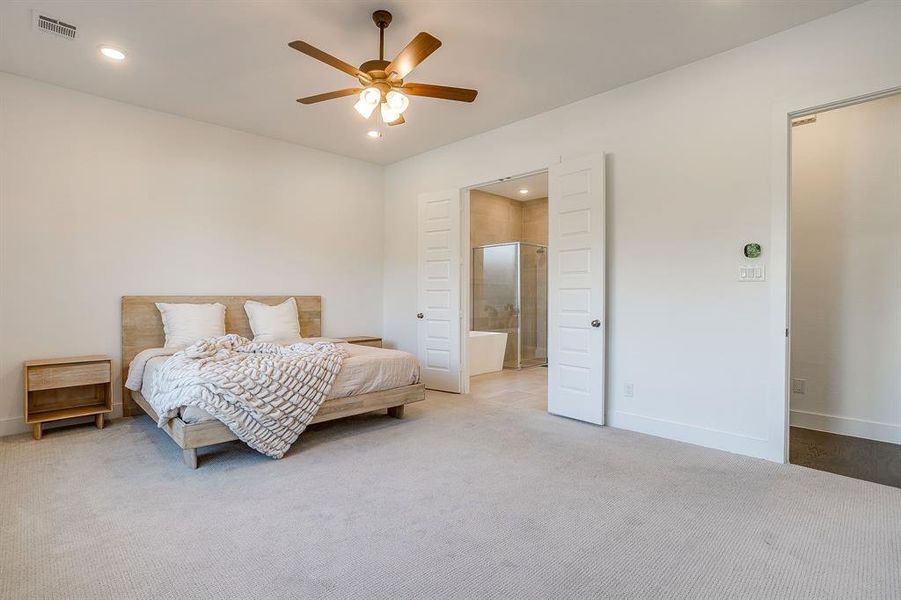 Furnished interior view inside a new home in Rumfield Estates, North Richland Hills (Image 6).