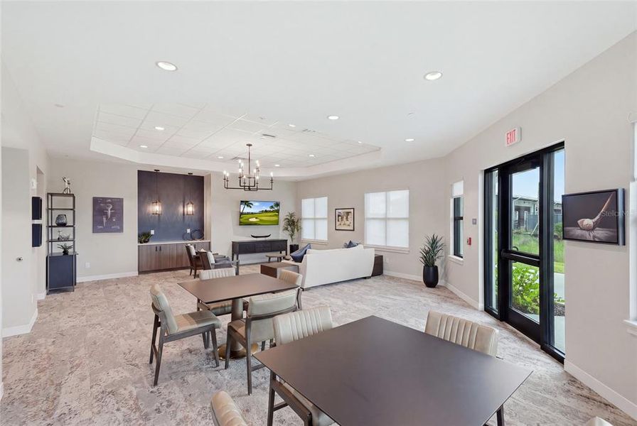 Furnished interior view inside a new home in , Punta Gorda (Image 12).