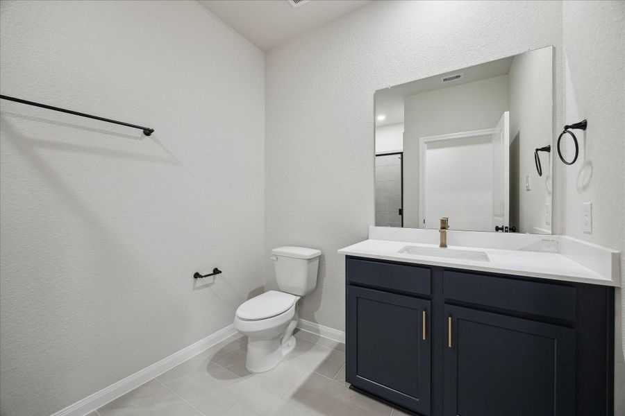 Furnished interior view inside a new home in Elyson, Katy (Image 12).