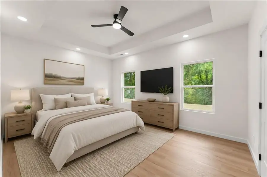 Furnished interior view inside a new home in , Gainesville (Image 14).