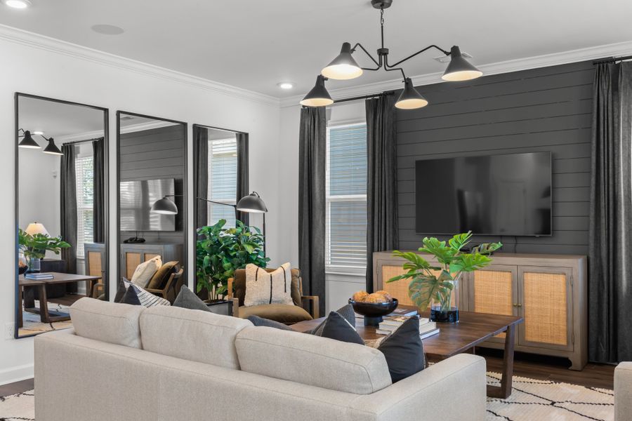 Furnished interior view inside a new home in Terrapin, Leland (Image 16).