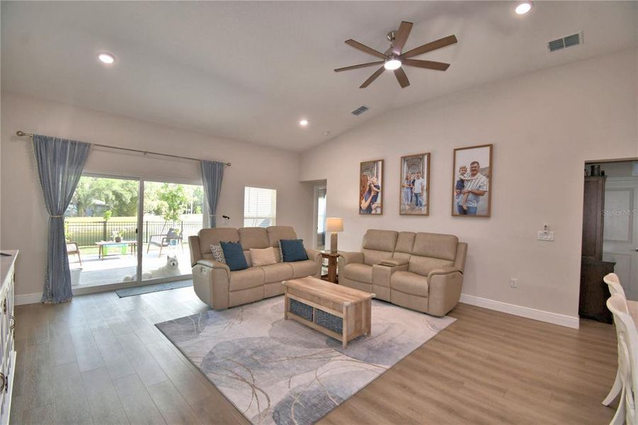 Furnished interior view inside a new home in Harmony at Lake Eloise, Winter Haven (Image 75).
