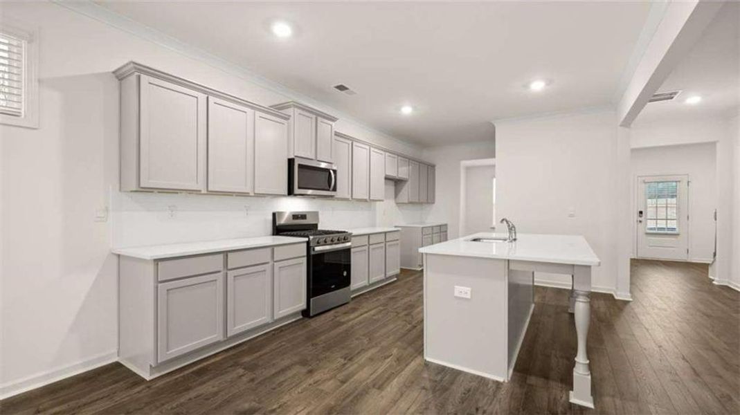 Furnished interior view inside a new home in Independence, Loganville (Image 7).