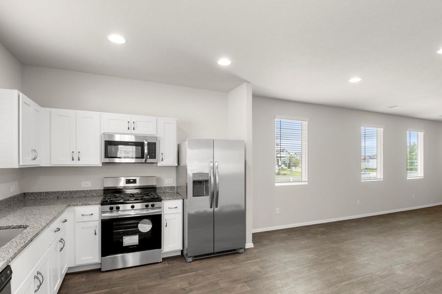 Furnished interior view inside a new home in Casetta Ranch, Kyle (Image 6).