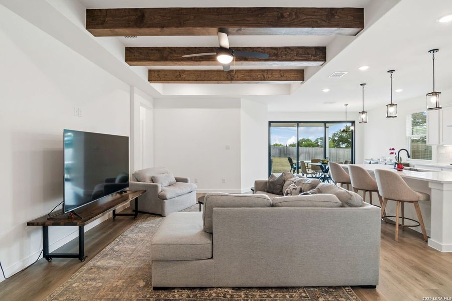 Furnished interior view inside a new home in Hickory Ridge, Elmendorf (Image 15).