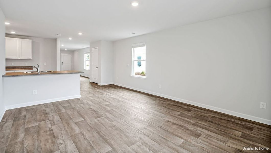 Representative unfurnished interior of a home built from the ALLEX by D.R. Horton in The Pines at Blake Farm, Wilmington (Image 18).