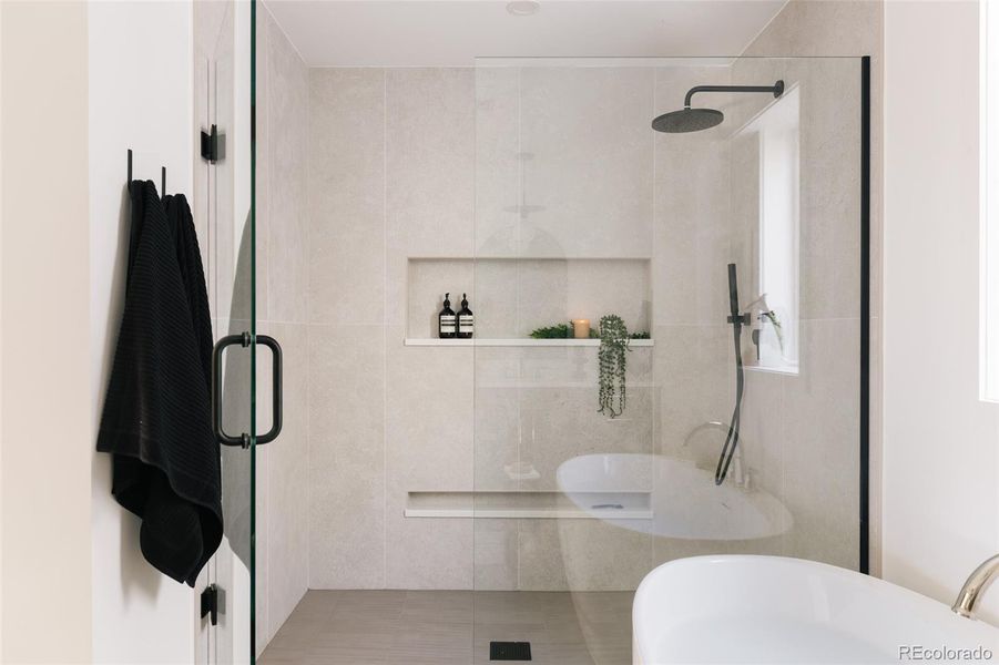 Furnished interior view inside a new home in , Denver (Image 16).