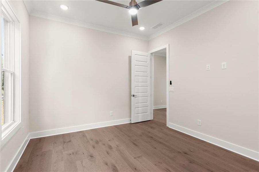 Spacious, unfurnished interior of a new home in The Gathering – Alpharetta, Alpharetta (Image 44).