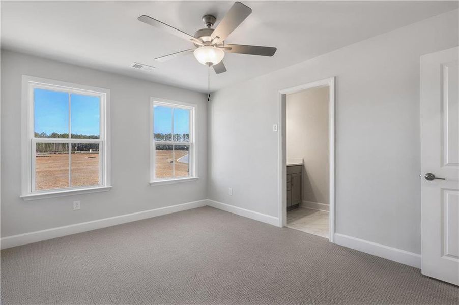 Spacious, unfurnished interior of a new home in Anderson Point Estates, McDonough (Image 25).