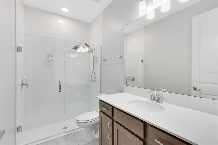 Furnished interior view inside a new home in Eden at Crossprairie, St. Cloud (Image 28).