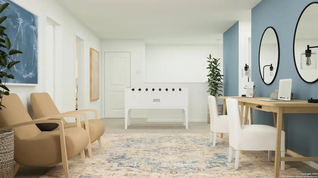 Furnished interior view inside a new home in Kayden Springs, Marion (Image 13).