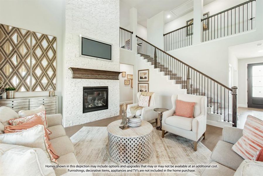Furnished interior view inside a new home in East Oak Creek, Commerce (Image 16).