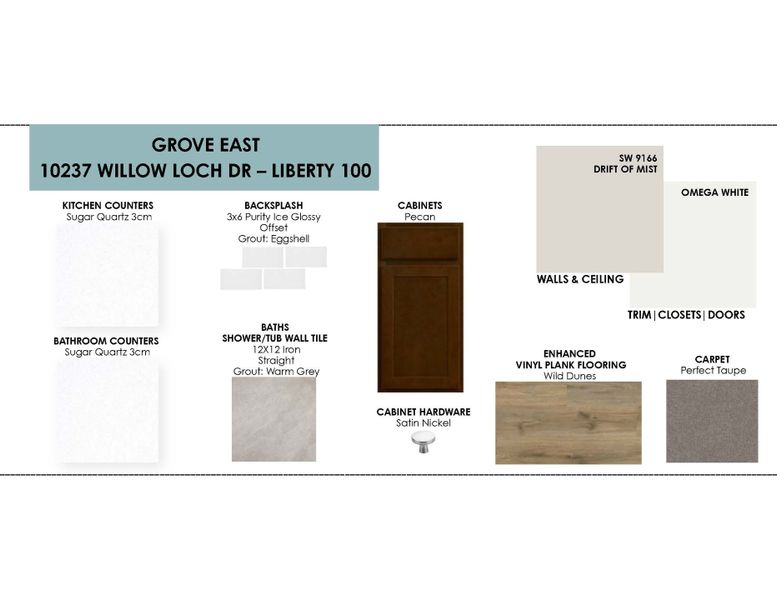 Sample of building materials used in homes in Grove East, Temple (Image 4). Sample of building materials used in homes in Grove East, Temple (Image 4).
