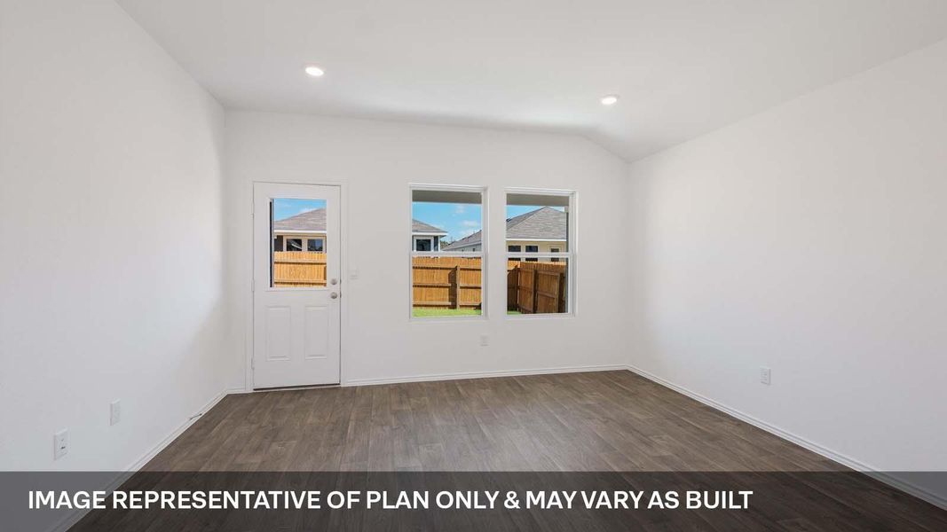 Spacious, unfurnished interior of a new home in Durango, Mustang Ridge (Image 8).
