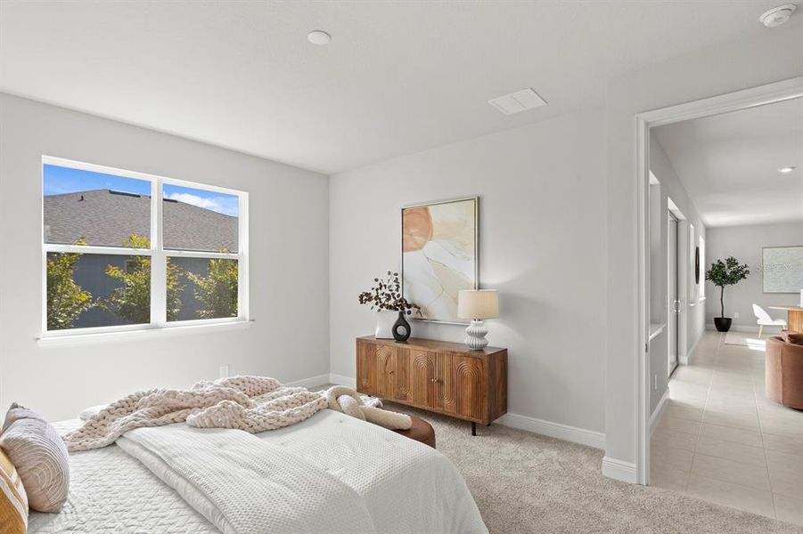 Furnished interior view inside a new home in Windwater, Parrish (Image 19).