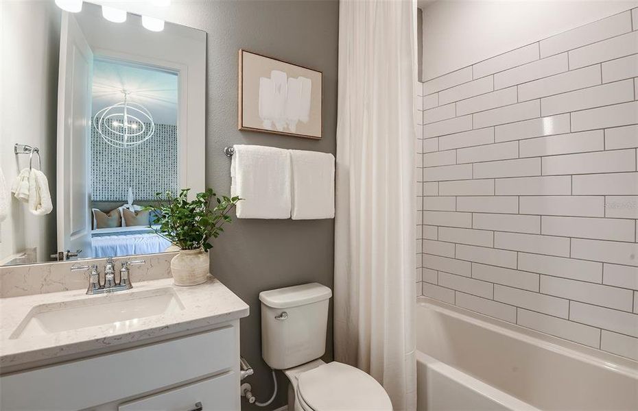 Furnished interior view inside a new home in Caldera, Spring Hill (Image 15). Furnished interior view inside a new home in Caldera, Spring Hill (Image 15).