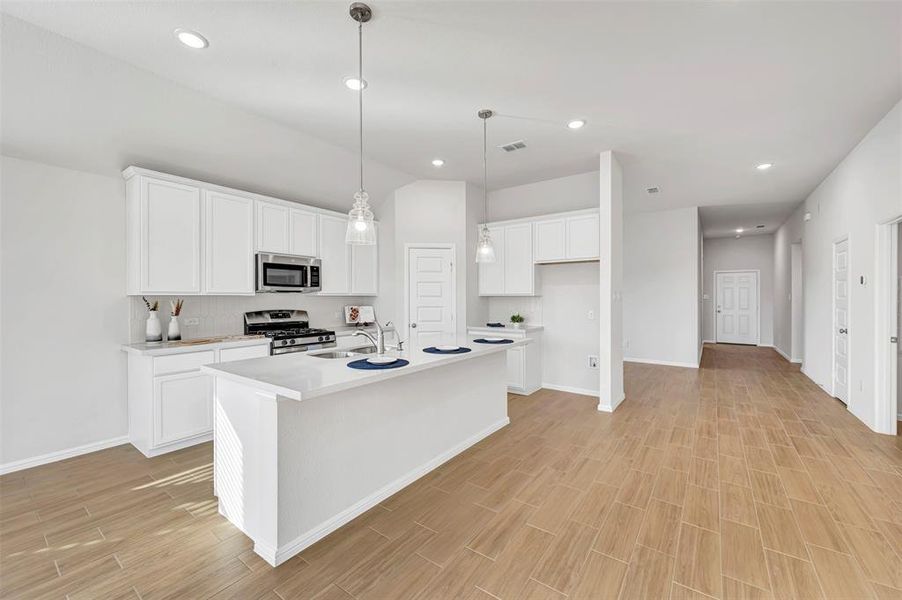 Furnished interior view inside a new home in Verandah, Royse City (Image 8).